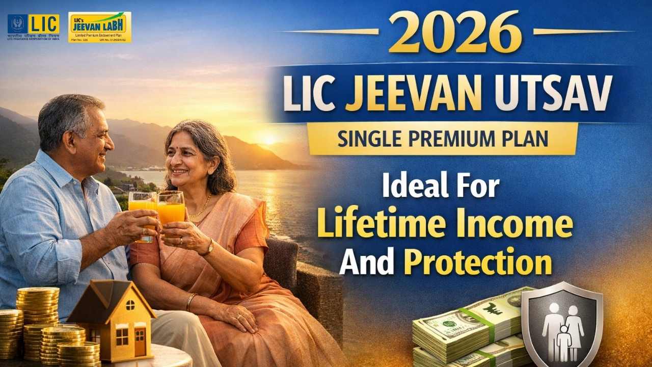 Why the 2026 LIC Jeevan Utsav Single Premium Plan Is Ideal For Lifetime Income And Protection