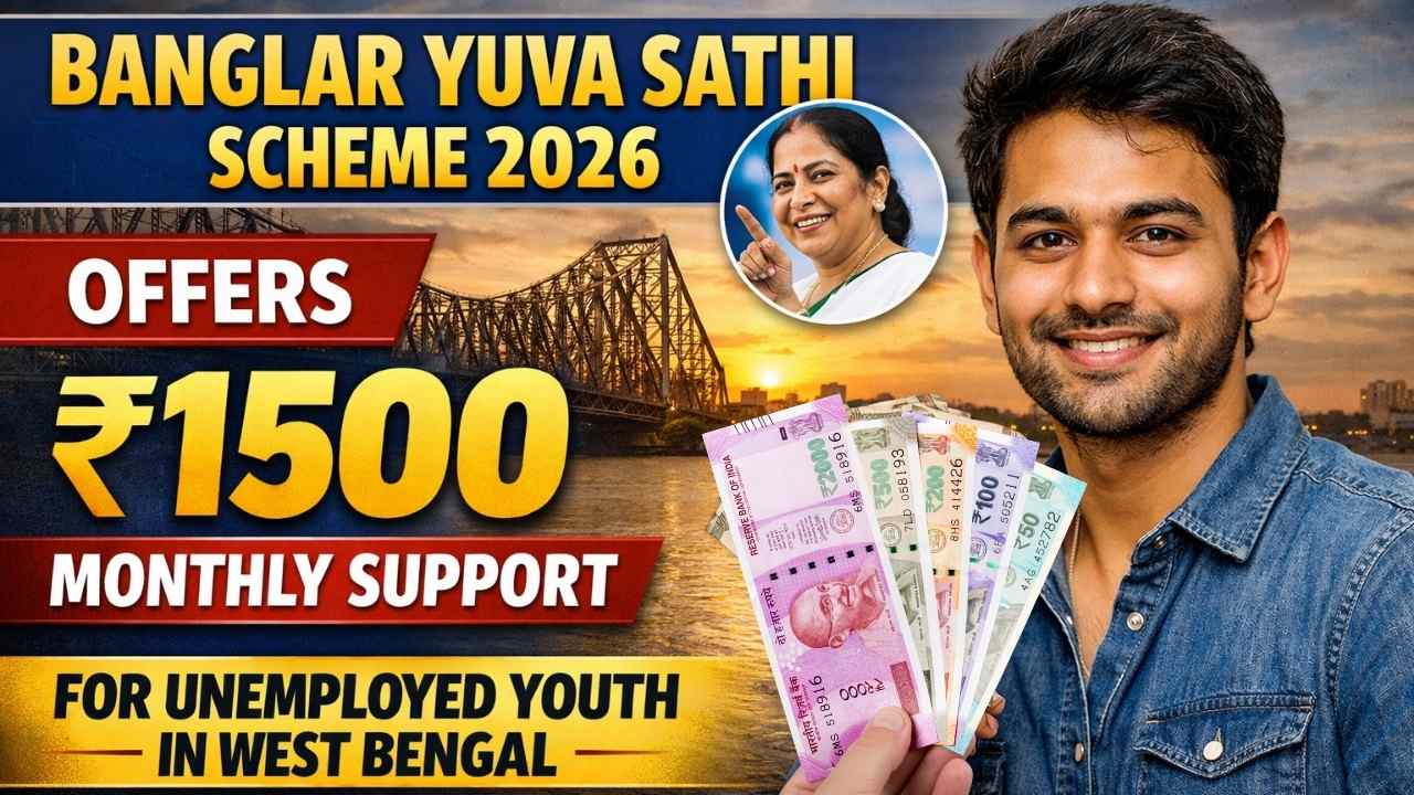 Banglar Yuva Sathi Scheme 2026 Offers ₹1500 Monthly Support For Unemployed Youth In West Bengal