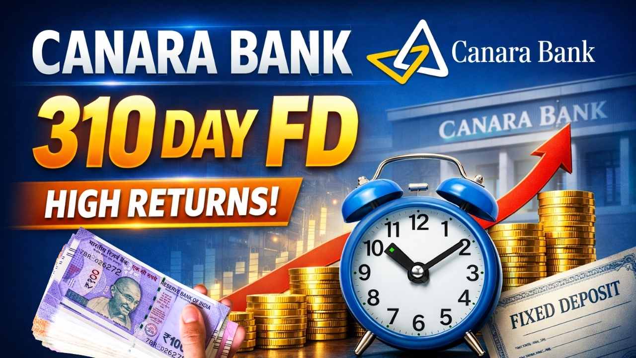 Canara Bank 310 Day FD Interest Rates, Benefits, and Safe Investment Guide For 2026