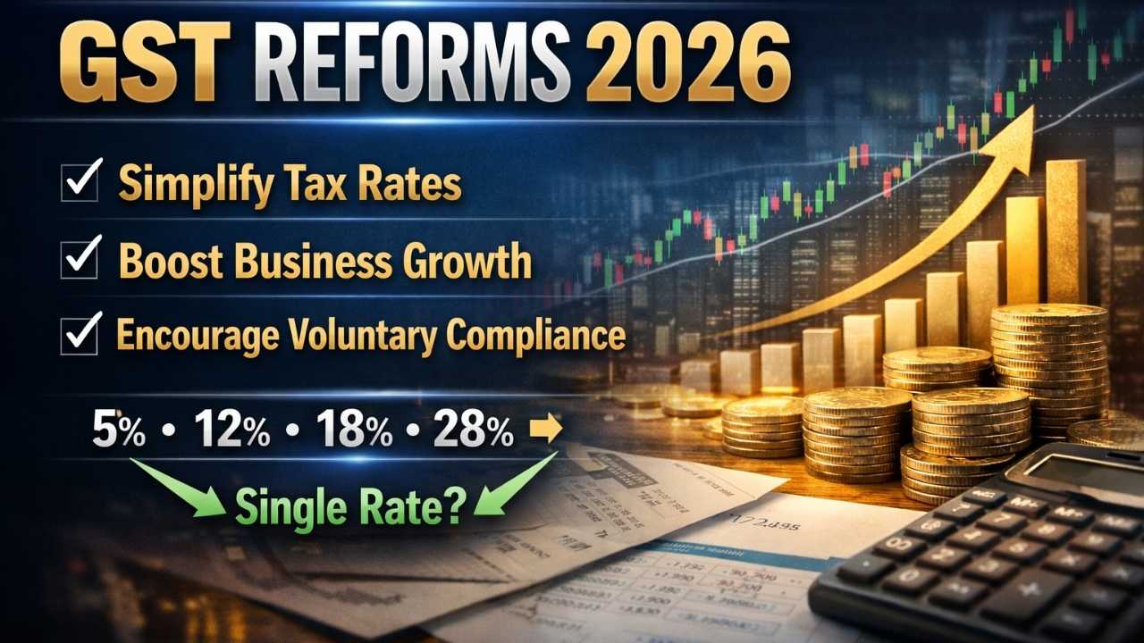 GST Reforms 2026 Simplify Tax Rates, Boost Business Growth, And Encourage Voluntary Compliance