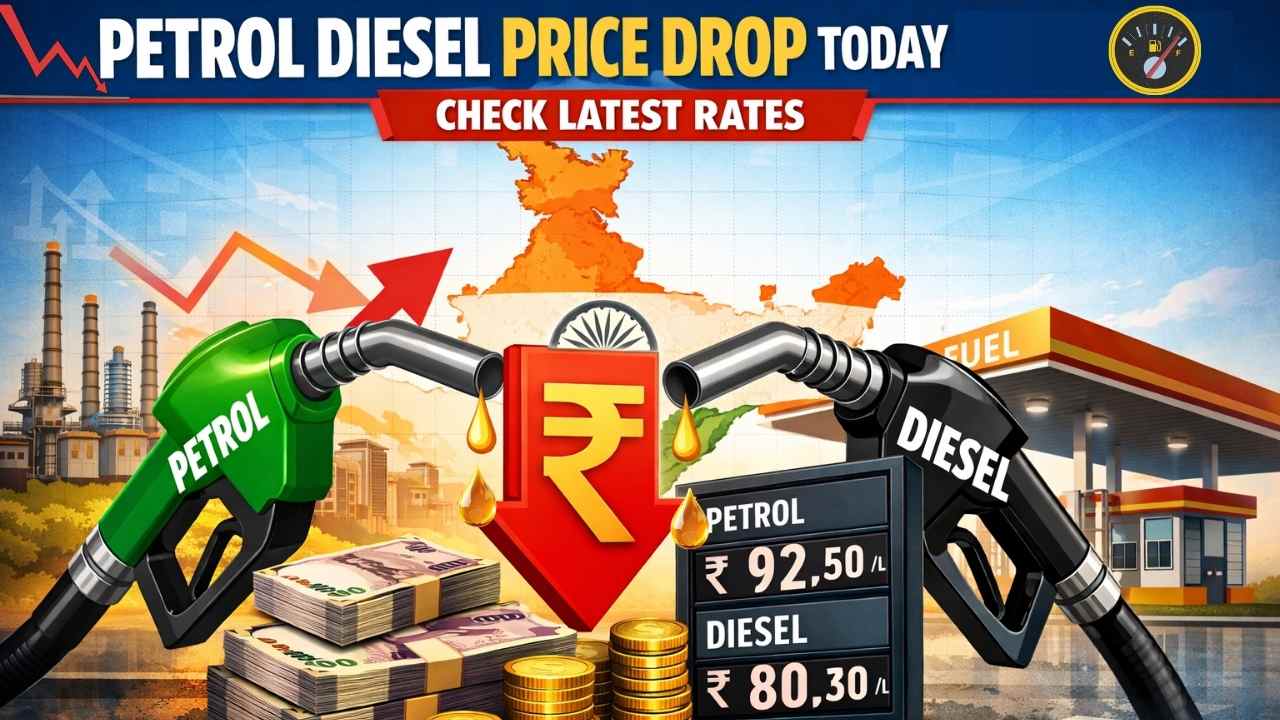 Petrol Diesel Price Drop Today In India: Check Latest Rates And City Wise Updates