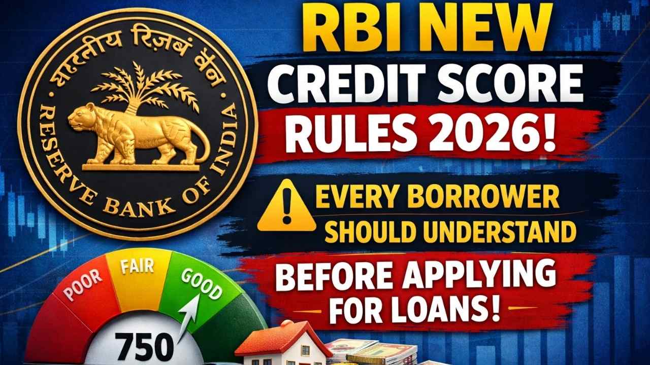RBI New Credit Score Rules 2026: Every Borrower Should Understand Before Applying For Loans