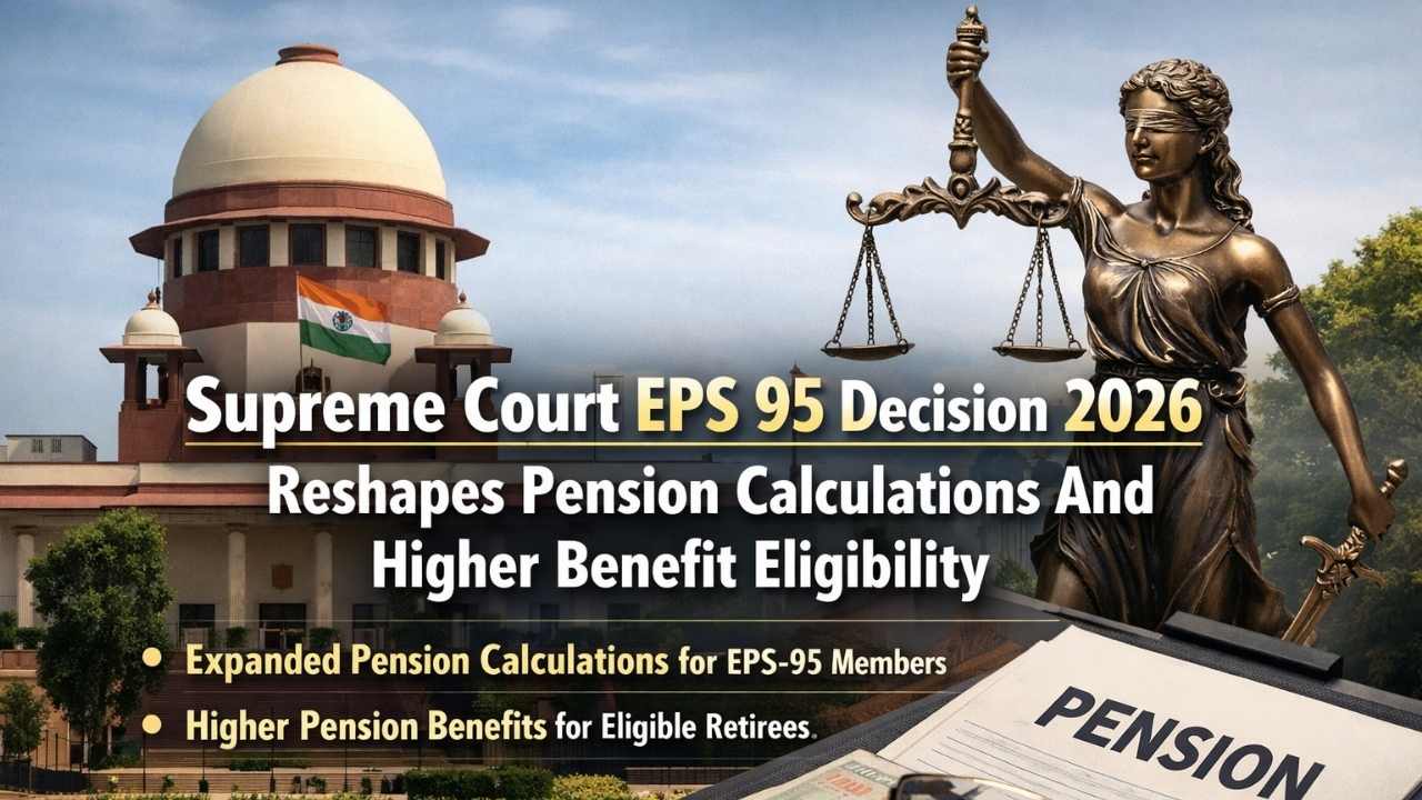 Supreme Court EPS 95 Decision 2026 Reshapes Pension Calculations And Higher Benefit Eligibility